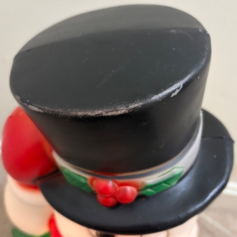 Vintage Frosty The Snowman Blow Mold 18" Christmas Light Up Decor Festive - Picture 7 of 12